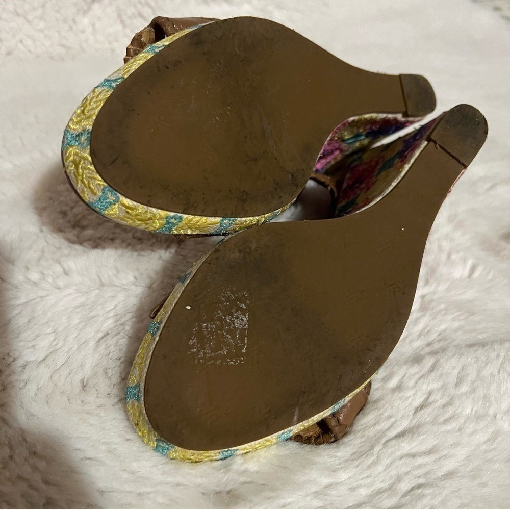 Jack Rogers Livvy embroidered wedges - Picture 6 of 9